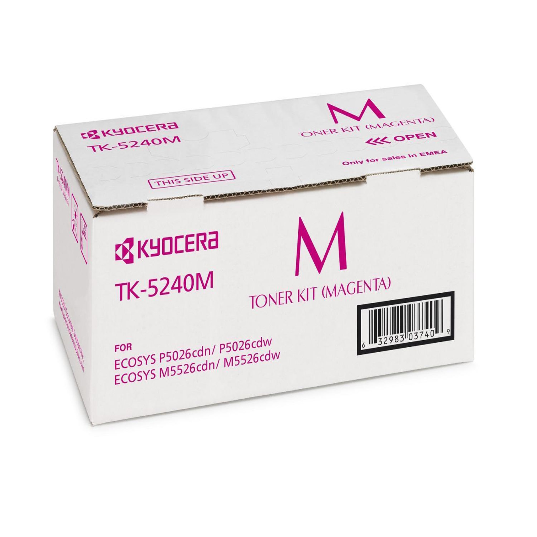 Voir la diapositive 3 : Kyocera Kyocera Cartridge TK-5240 TK5240 Magenta (1T02R7BNL0)