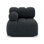 Voir la diapositive 1 : LISA DESIGN Ruby - module d'assise gauche en velours texturé