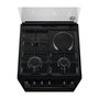 Voir la diapositive 3 : ELECTROLUX Cuisinière mixte Electrolux Cuisiniere Mixte gaz electrique 4 foyers 60x60 Multifonction