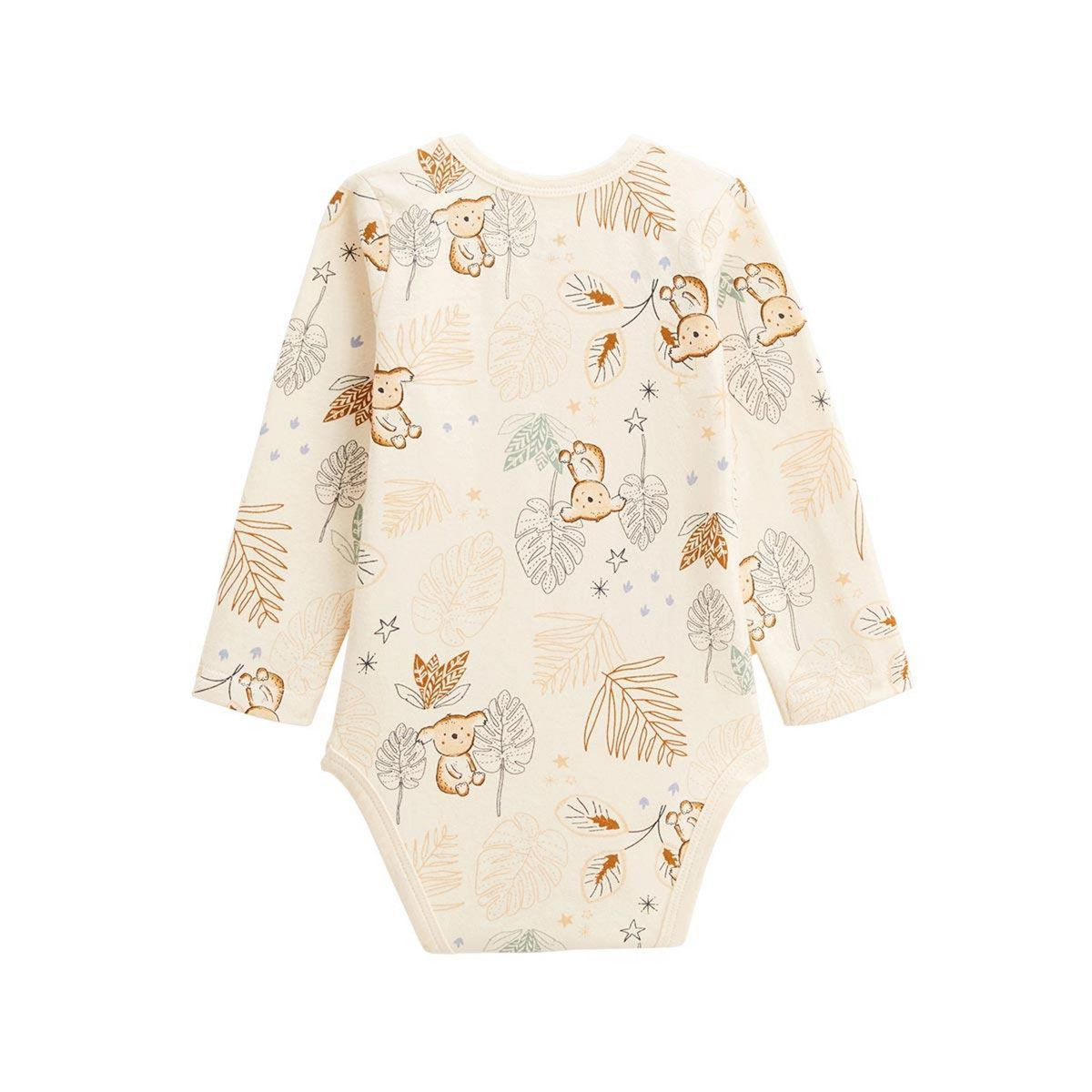 Petit Béguin Lot de 3 bodies bébé manches longues Constellation