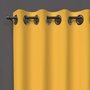 Voir la diapositive 1 : SOLEIL D'OCRE Rideau à oeillets OCCULTANT, par Soleil d'ocre