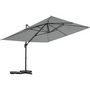 Voir la diapositive 1 : Habitat et Jardin Parasol jardin déporté en aluminium  Sky 4  - 3 x 4 m - Gris