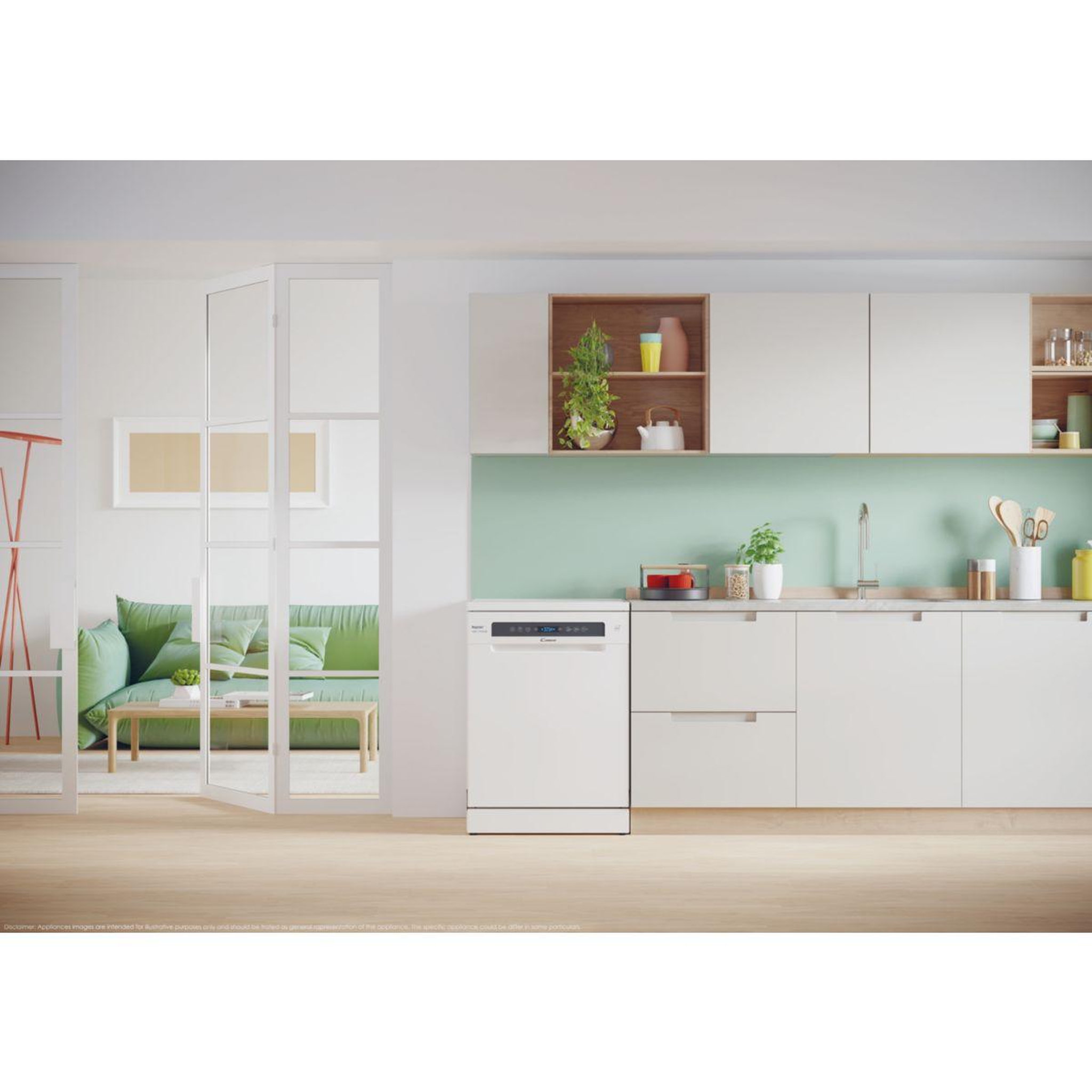 Voir la diapositive 4 : Candy Lave vaisselle 60 cm CF 5C4F0W