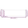 Voir la diapositive 6 : VIDAXL Auvent lateral retractable de patio 200x600 cm Gris