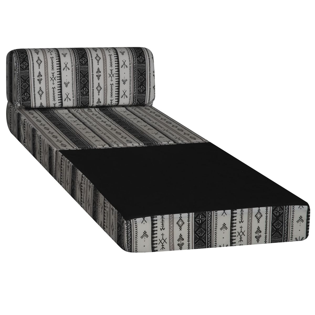 Chauffeuse 1 place ESTAMPE tissu ethnique