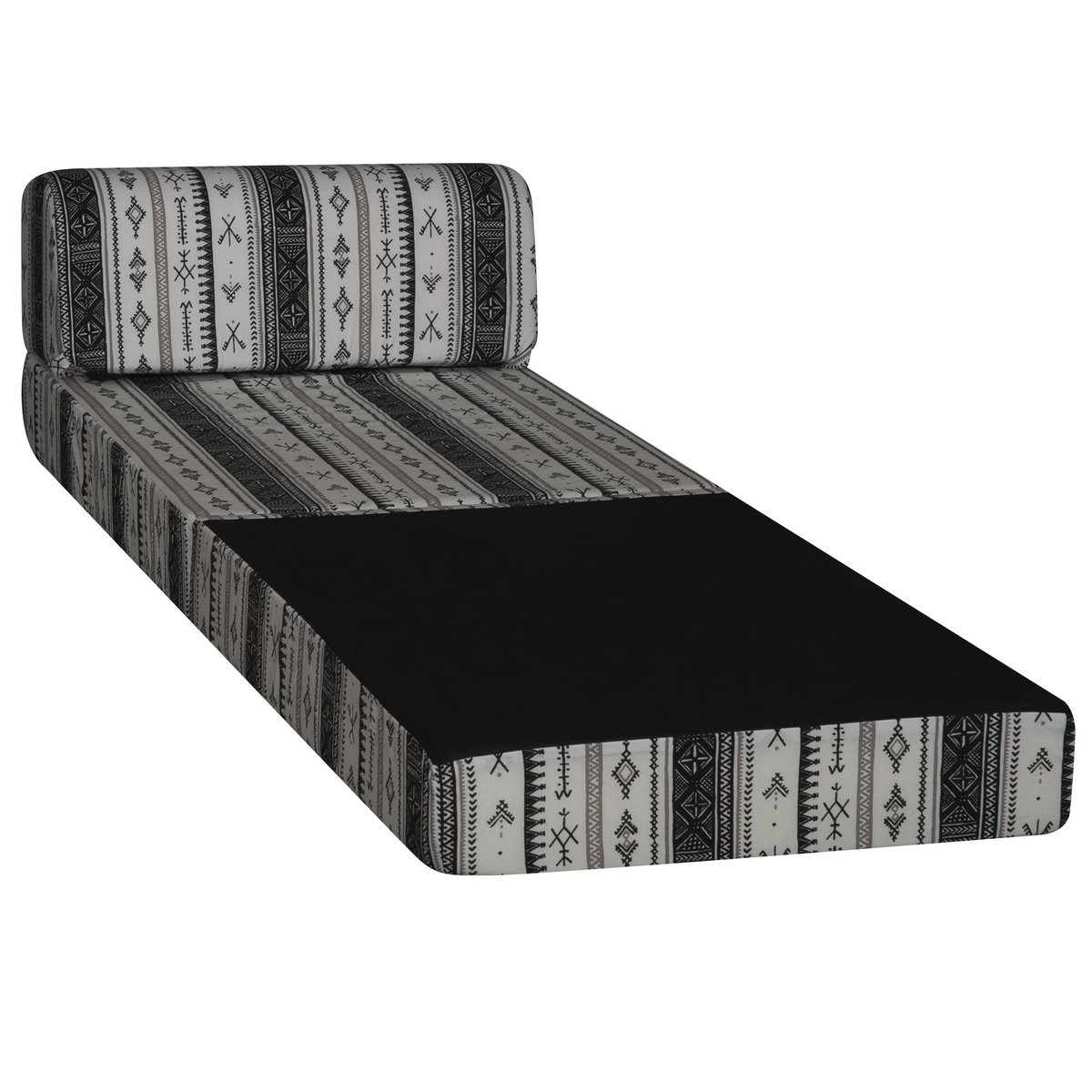 Chauffeuse 1 place ESTAMPE tissu ethnique