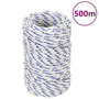 Voir la diapositive 1 : VIDAXL Corde de bateau Blanc 2 mm 500 m Polypropylene