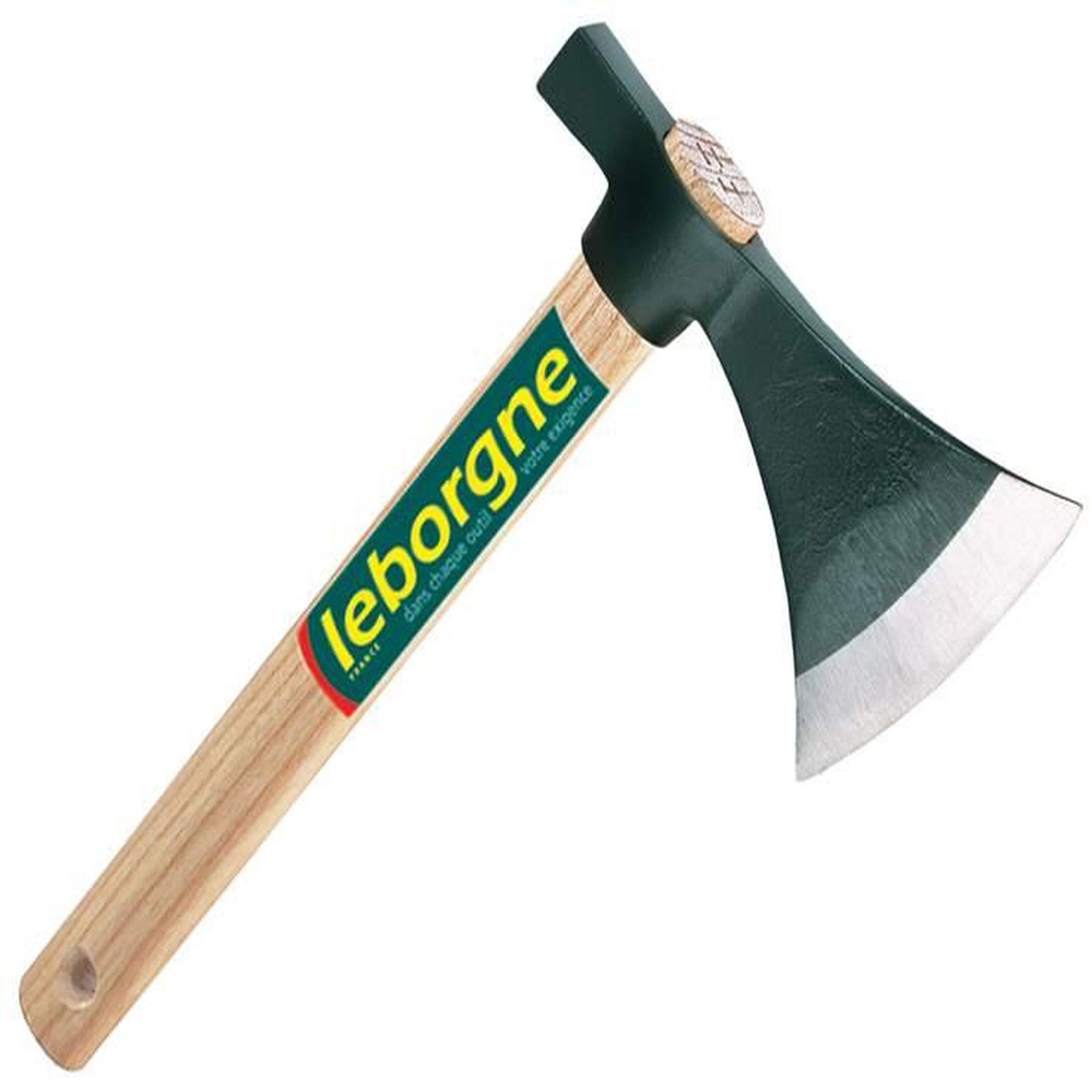 Leborgne Hachette manche droit 0,8 kg - manche bois certifié PEFC 100%