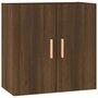 Voir la diapositive 2 : VIDAXL Armoire murale Chene marron 60x30x60 cm Bois d'ingenierie
