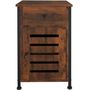 Voir la diapositive 3 : tectake Table de chevet Style industriel 40 x 42 x 605 cm