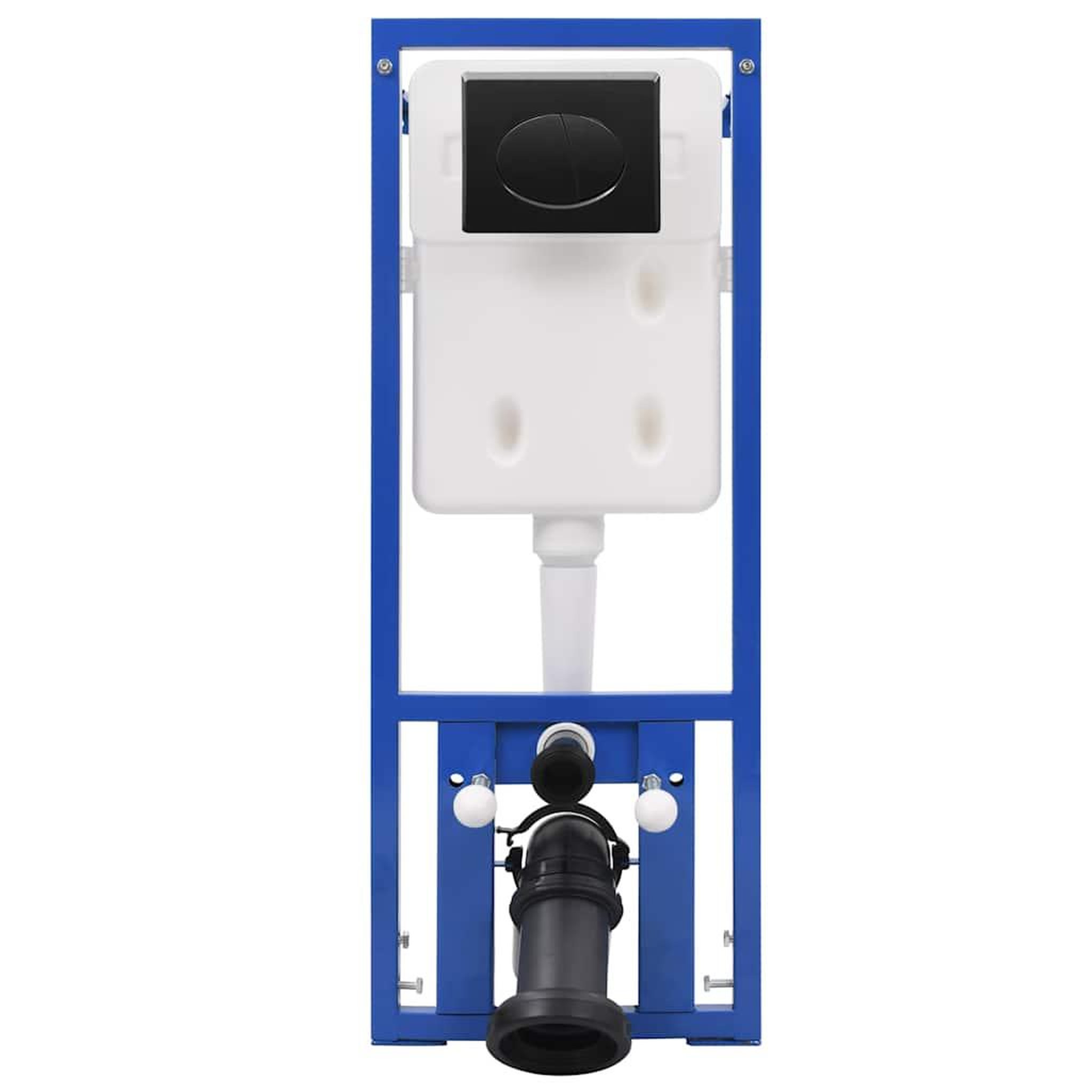 Voir la diapositive 2 : VIDAXL Reservoir encastre pour wc suspendu 11 l 41x14x(110-125) cm