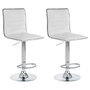 Voir la diapositive 1 : IDIMEX Lot de 2 tabourets de bar ROCA
