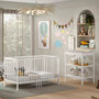 Voir la diapositive 1 : Paris Prix Pack - Lit Bébé & Table à Langer  Dino  70x140cm Blanc