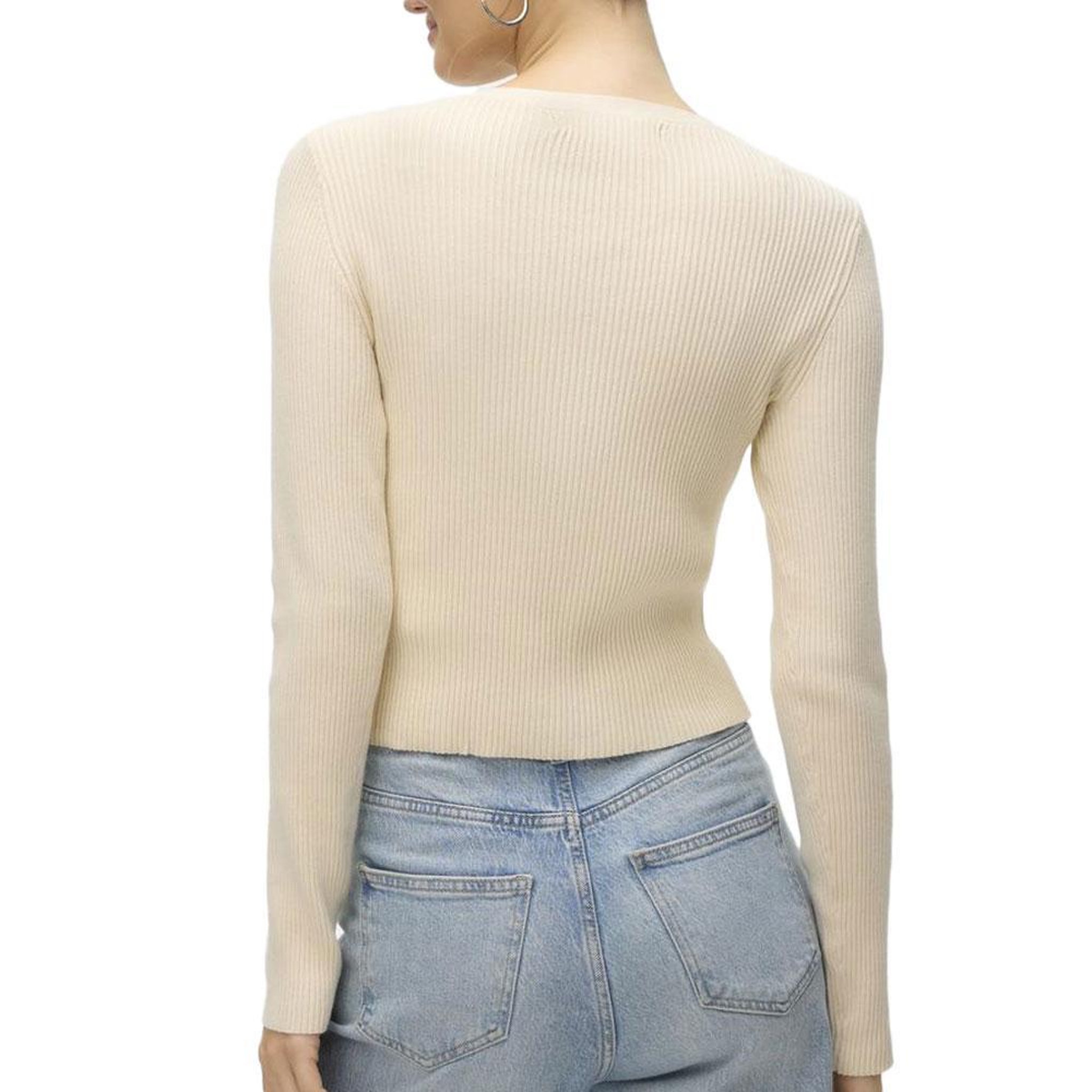 Voir la diapositive 2 : Vero Moda Gilet Beige Femme Vero Moda Glory 10300305