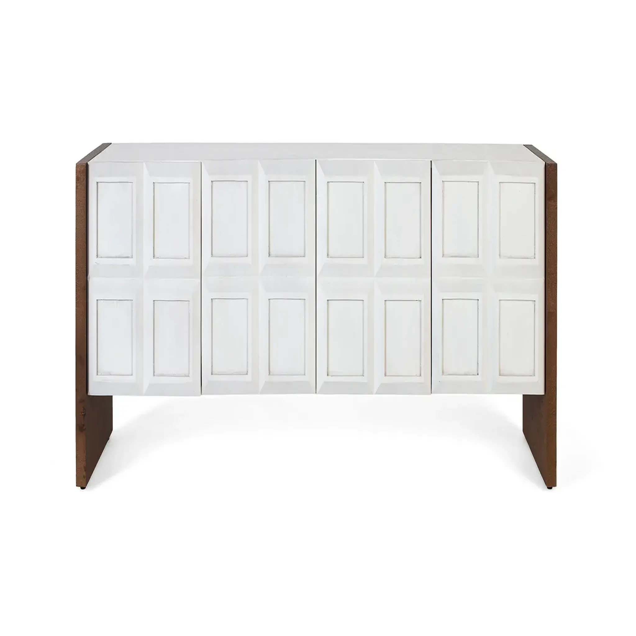GINER Y COLOMER SL Meuble tv en bois de manguier 170cm style moderne