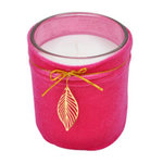 Paris Prix Bougie Parfumée Velours  Pendentif  8cm Fuchsia