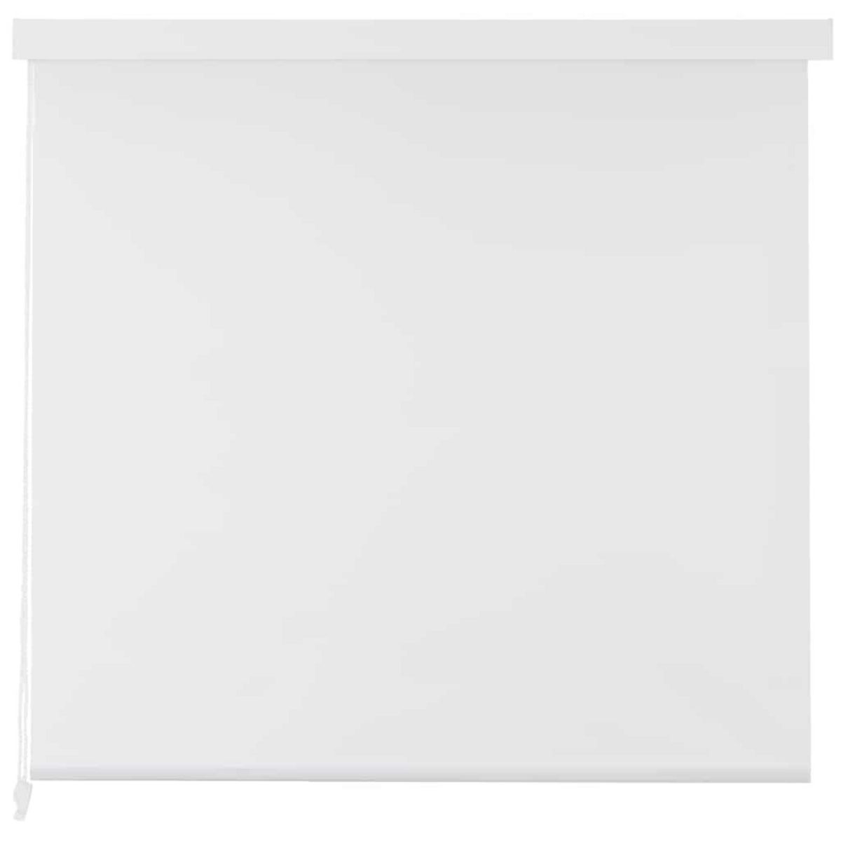 VIDAXL Store roulant de douche 140x240 cm Blanc