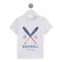 IN EXTENSO Ensemble chemise manches retroussables+ t-shirt manches courtes baseballbébé garçon