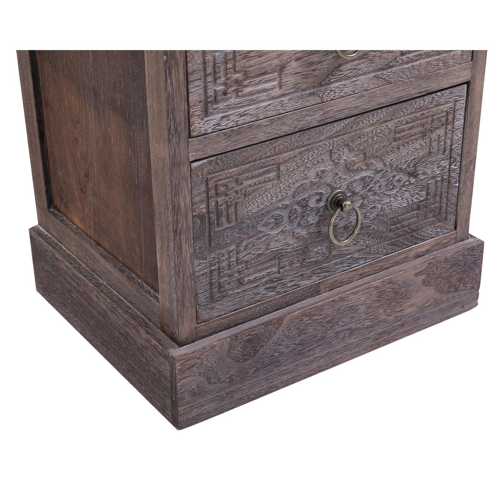 Voir la diapositive 4 : IDIMEX Table de chevet/Chiffonnier ENZO