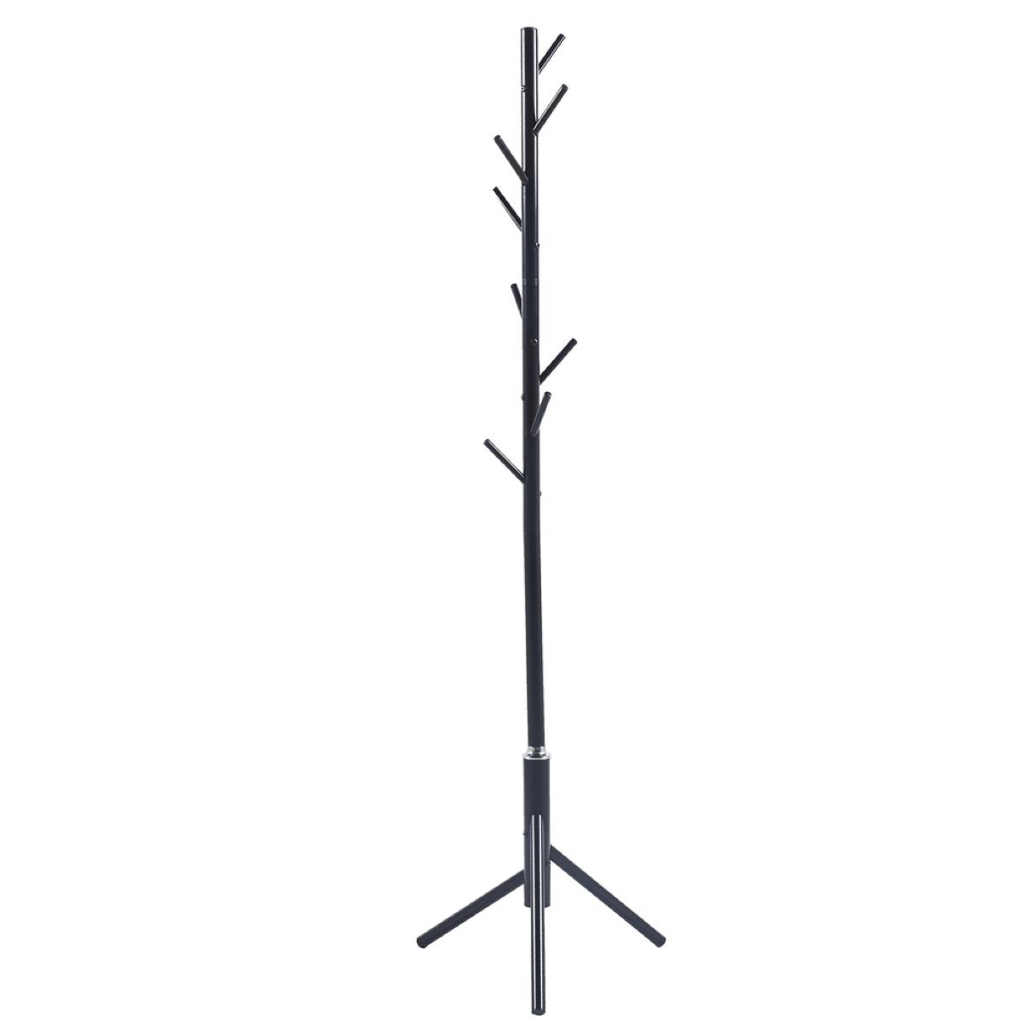 JLC KREATION Porte manteaux design en métal noir cactus