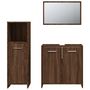 Voir la diapositive 5 : VIDAXL Ensemble de meubles de salle de bain 3 pcs Chene marron