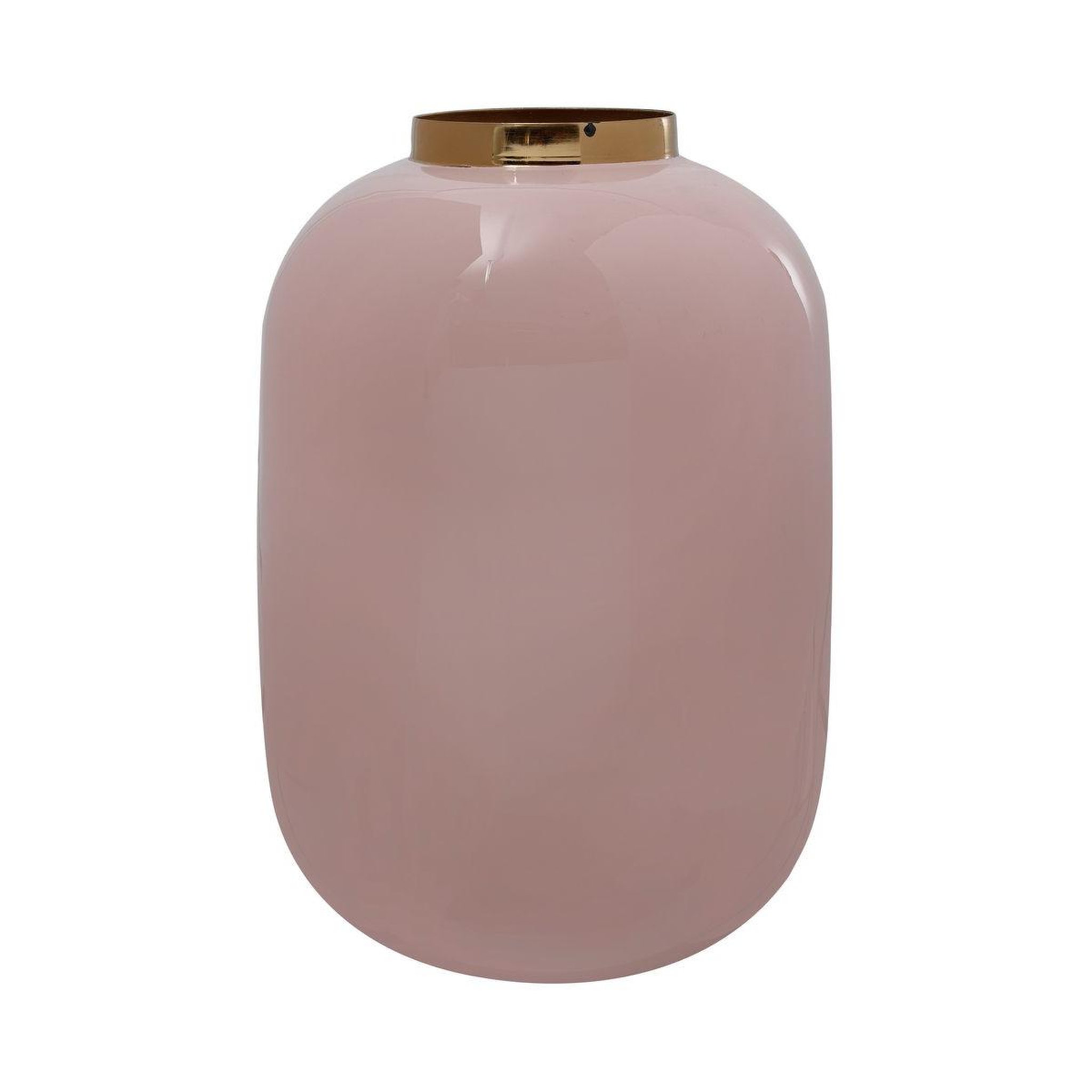 Voir la diapositive 1 : Paris Prix Vase Rond Déco  Polko  25cm Rose & Or
