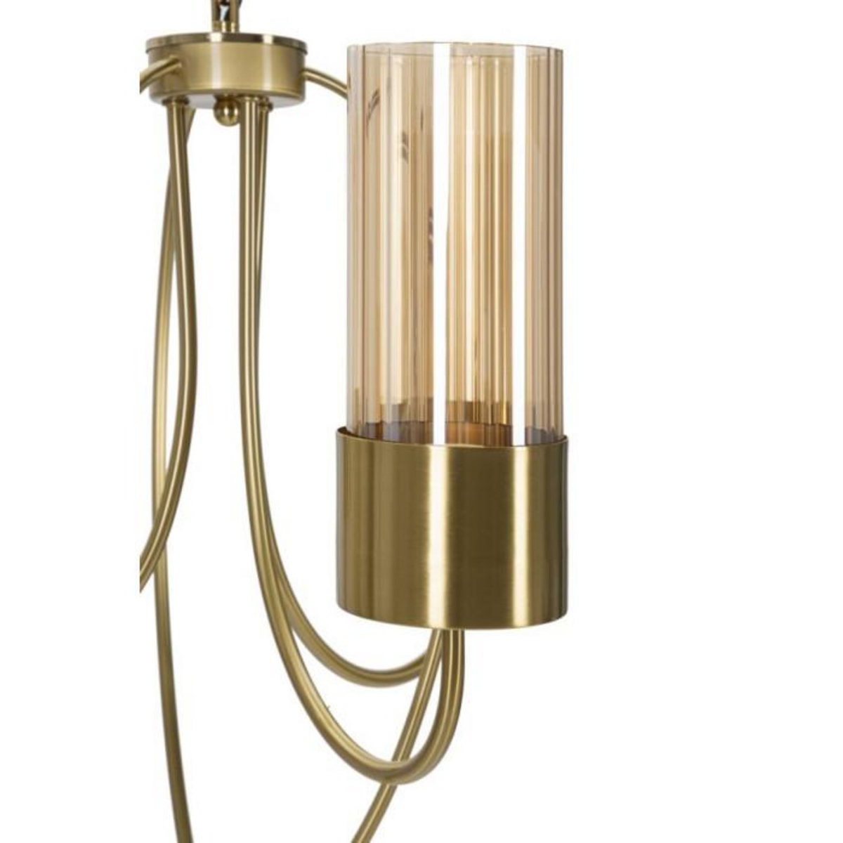 Paris Prix Lampe Suspension 3 Têtes  Versailles  60cm Or