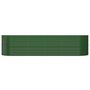 Voir la diapositive 3 : VIDAXL Lit sureleve de jardin Acier enduit de poudre 296x80x68 cm Vert