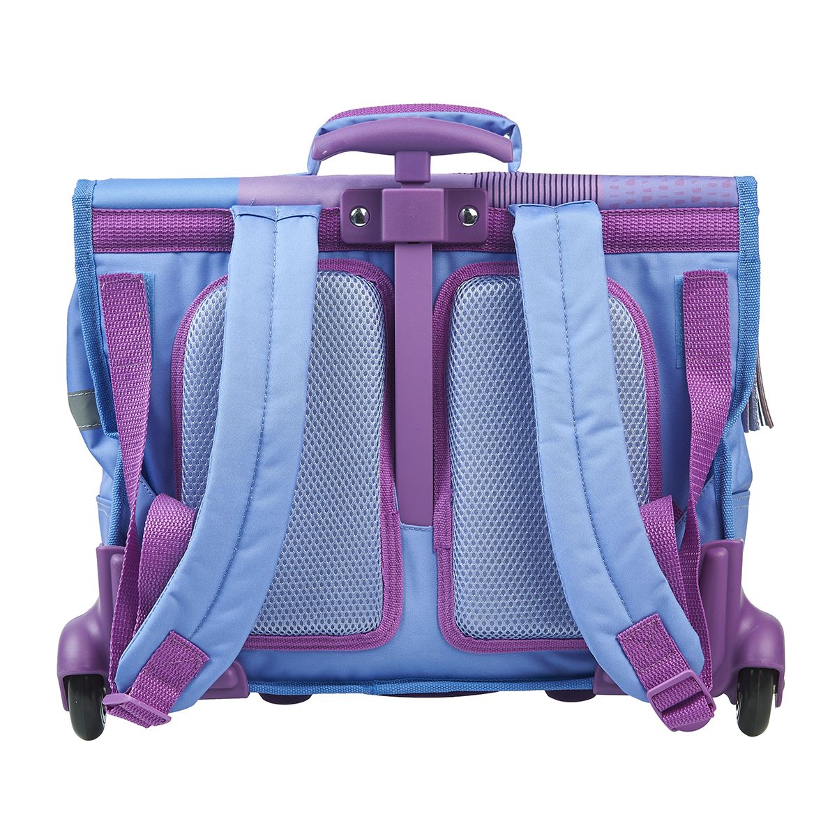 DISNEY Cartable à roulettes bleu REINE DES NEIGES