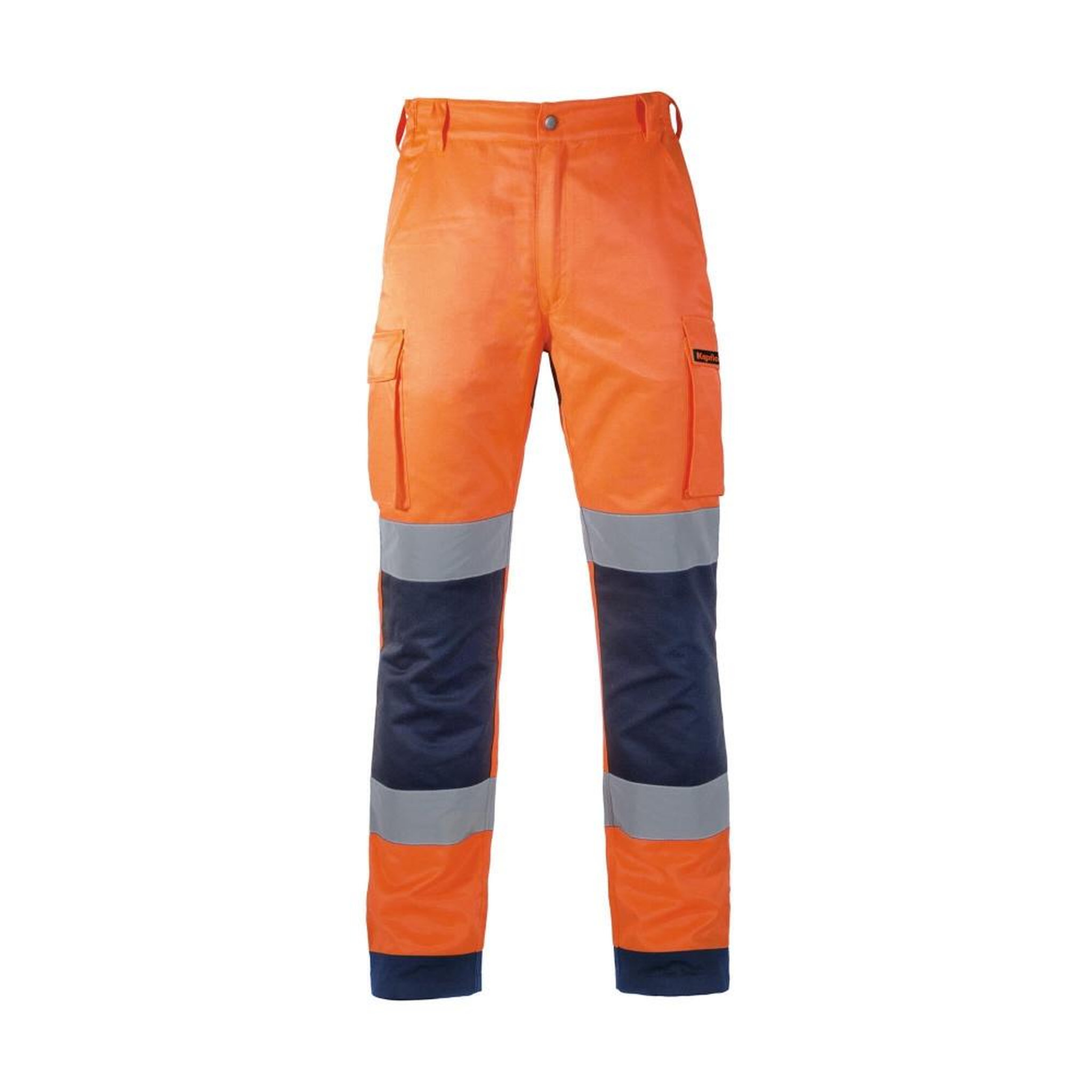 CENTRALE BRICO Pantalon de travail haute visibilité KAPRIOL orange fluo, taille L