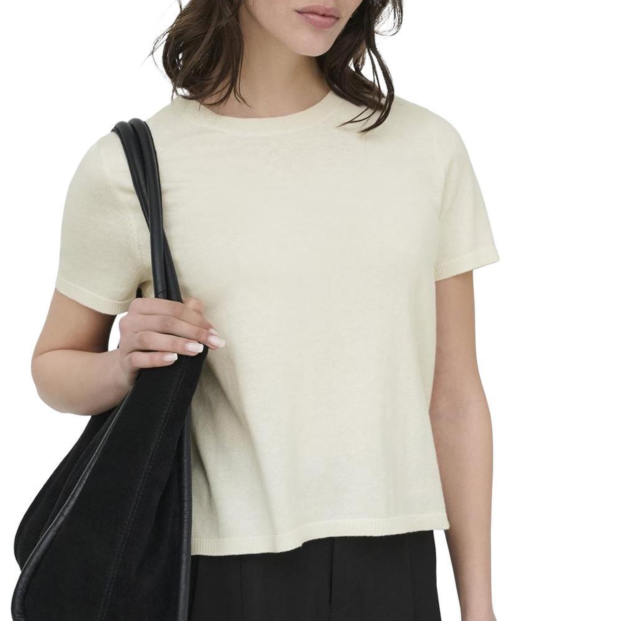 Voir la diapositive 1 : JACQUELINE DE YONG T-Shirt Blanc Femme JDY Bodil