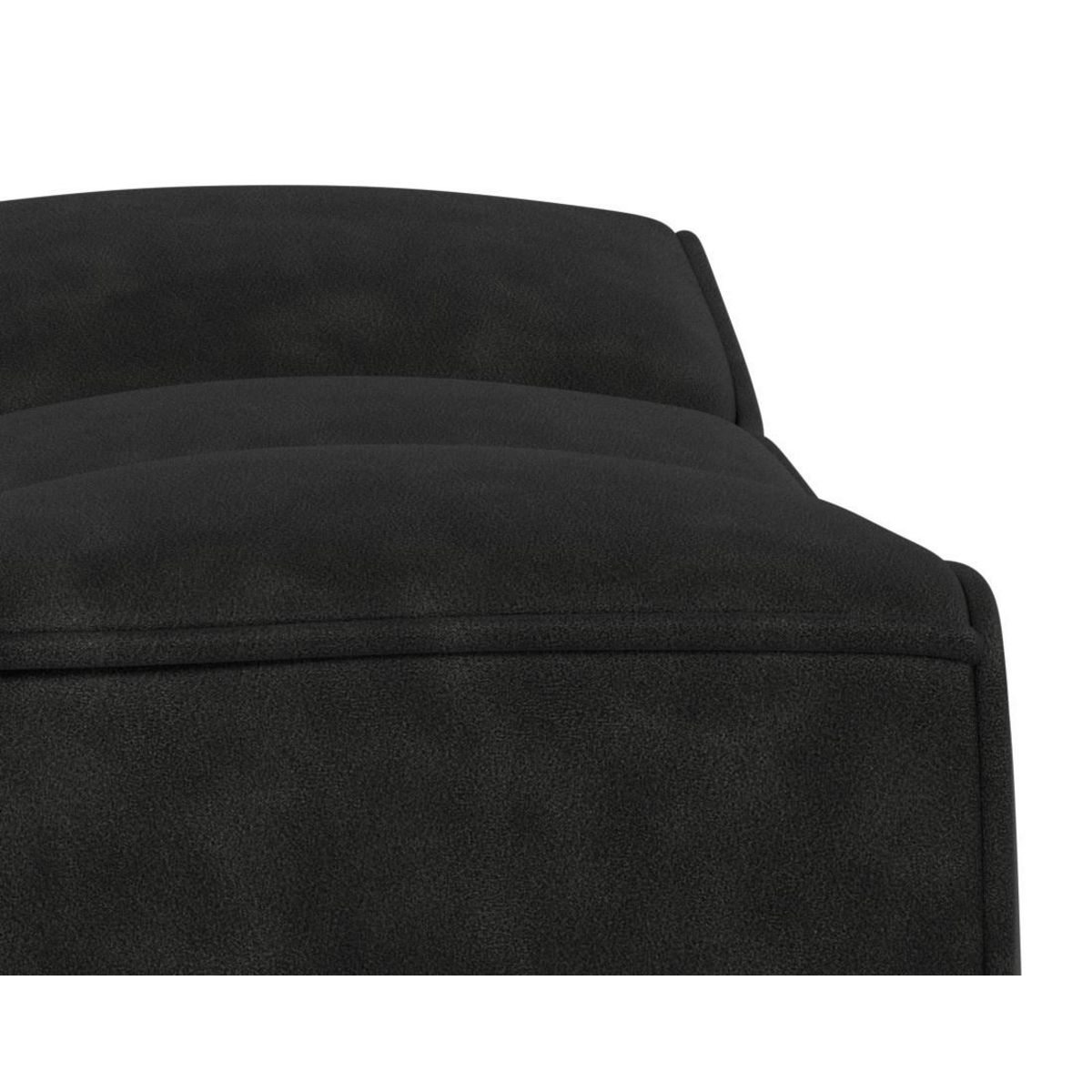 LISA DESIGN Alya - pouf en simili