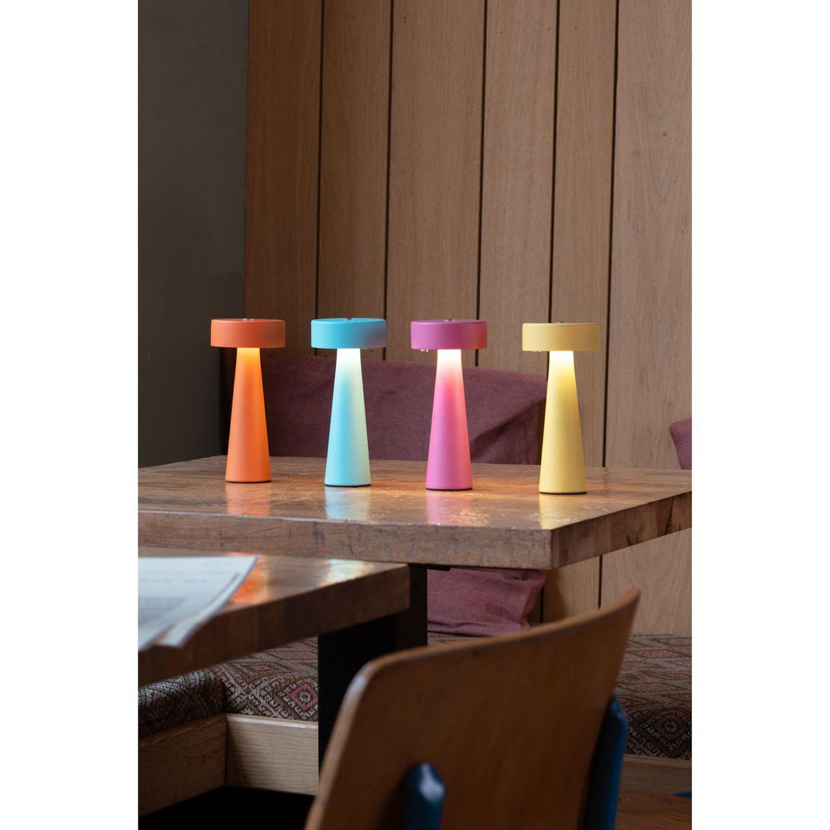 Leitmotiv Lampe de table rechargeable LED LUMEA