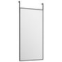 Voir la diapositive 3 : VIDAXL Miroir de porte Noir 30x60 cm Verre et aluminium