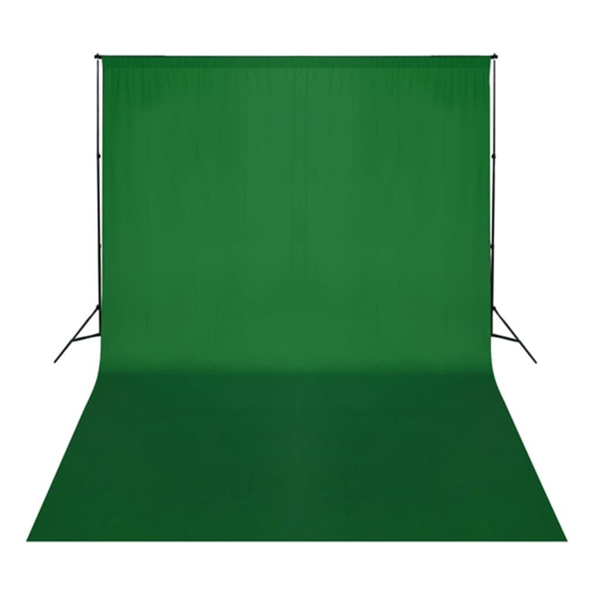 Voir la diapositive 4 : VIDAXL Kit de studio photo avec lampes toile de fond et reflecteur