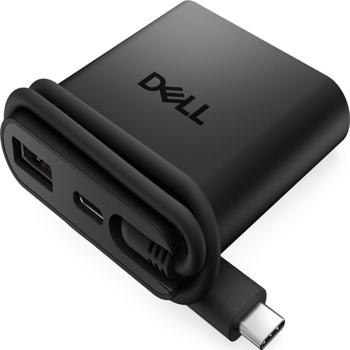 Dell DELL DA225 Avec fil USB 3.2 Gen 1 (3.1 Gen 1) Type-C Noir