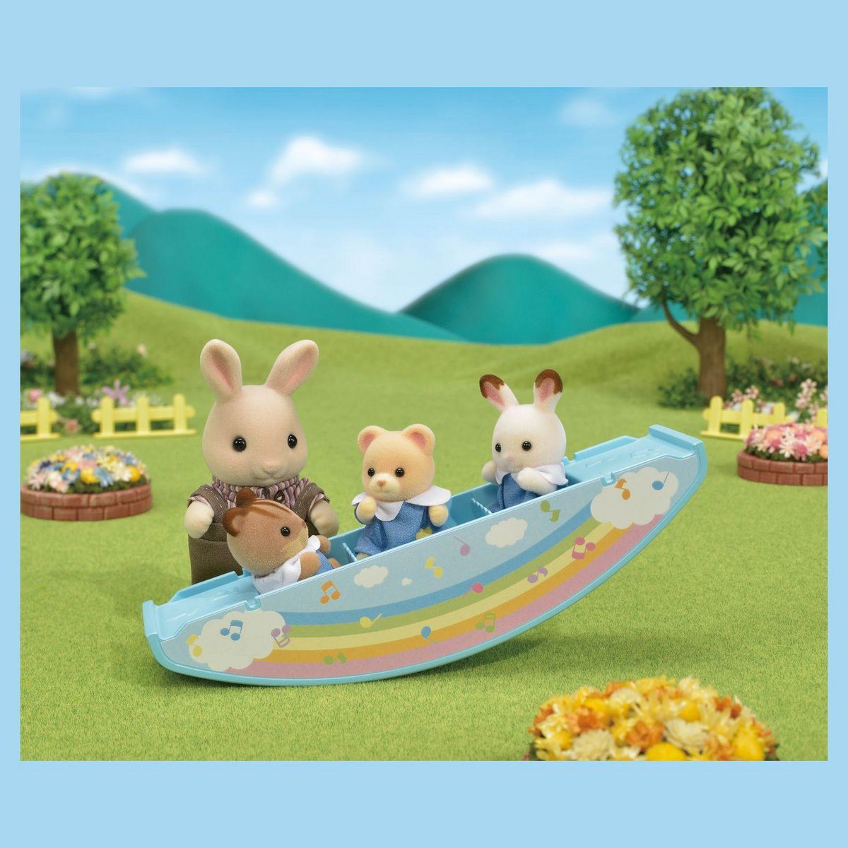 Sylvanian families 5317 - Le bus arc-en-ciel des bébés - Sylvanian Families