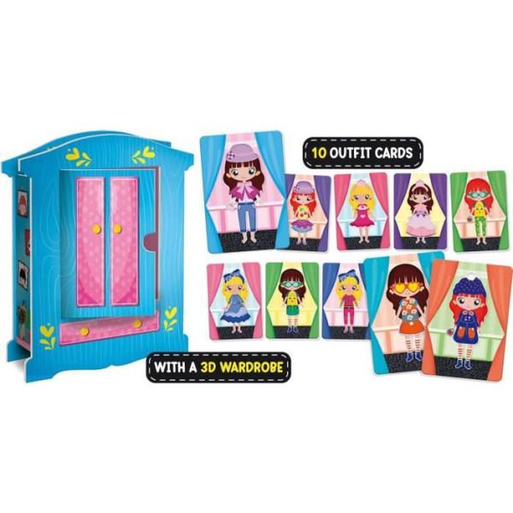 Voir la diapositive 4 : LISCIANI GIOCHI Jeu créatif - lisciani - montessori baby bois - poupée magnétique - mode et imagination - style montessori