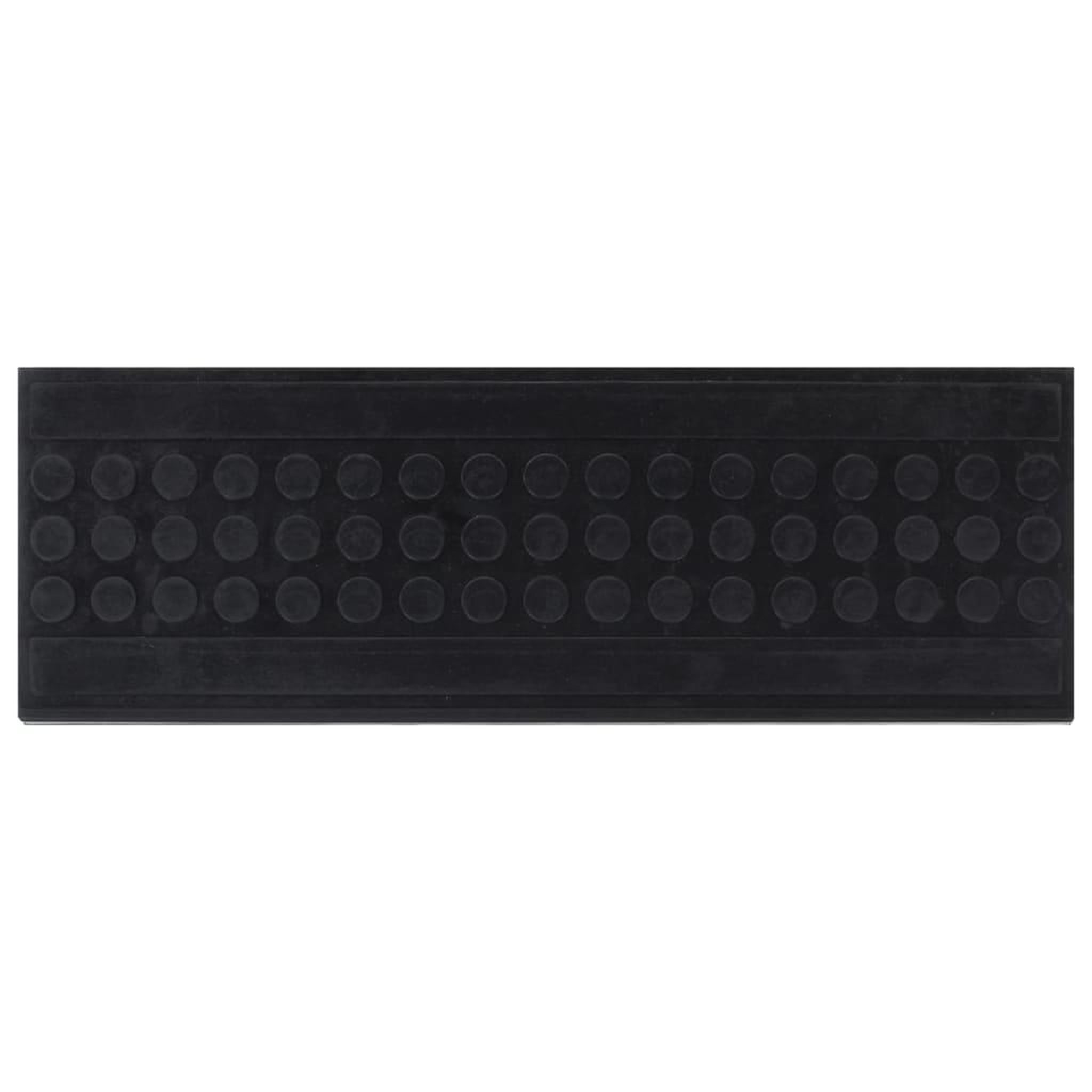 Voir la diapositive 2 : VIDAXL Marches d'escalier 5 pcs 25x75 cm caoutchouc