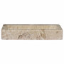 Voir la diapositive 4 : VIDAXL Lavabo mural creme 38x24x6,5 cm marbre