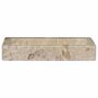Voir la diapositive 4 : VIDAXL Lavabo mural creme 38x24x6,5 cm marbre