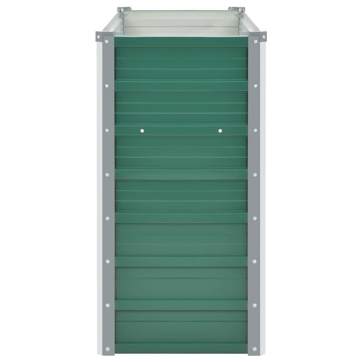VIDAXL Lit sureleve de jardin Acier galvanise 100x40x77 cm Vert