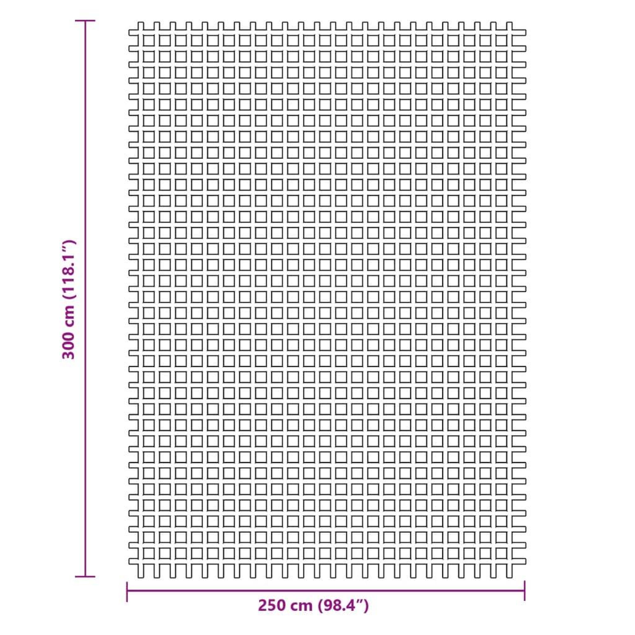 Voir la diapositive 6 : VIDAXL Tapis de tente anthracite 3x2,5 m