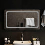 Voir la diapositive 3 : VIDAXL Miroir de salle de bain a LED 90x50 cm