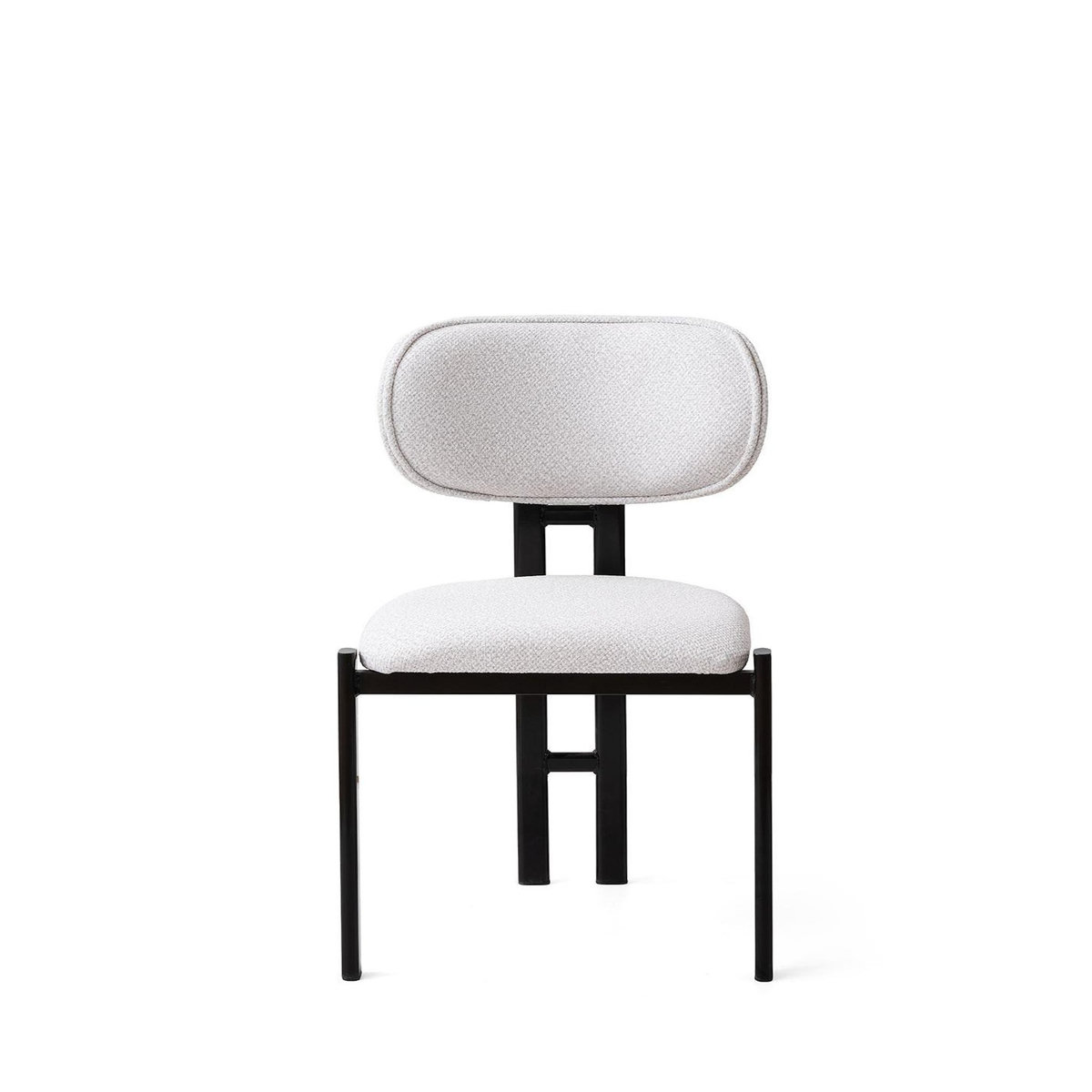 Habitat et Jardin Ensemble de chaises (2 pièces) en métal  Muriz  - Blanc cassé