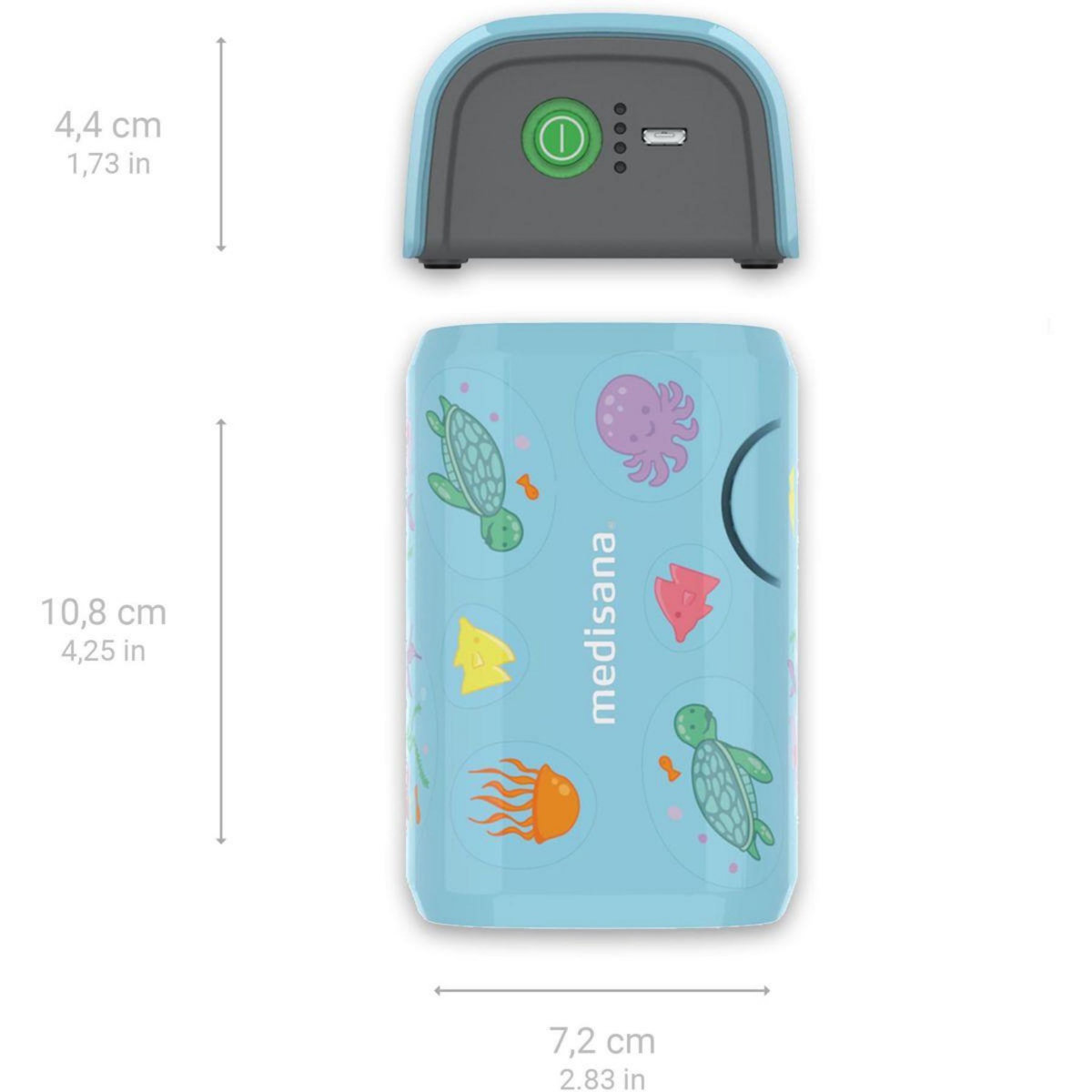 Medisana Inhalateur Inhalateur enfant rechargeable