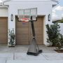 Voir la diapositive 2 : BUMBER Panier de Basket sur Pied Mobile  Cleveland  Hauteur Réglable de 2,30m à 3,05m (7,5' a 10')