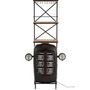 Voir la diapositive 4 : Paris Prix Comptoir de Bar en Métal  Tracteur  181cm Noir