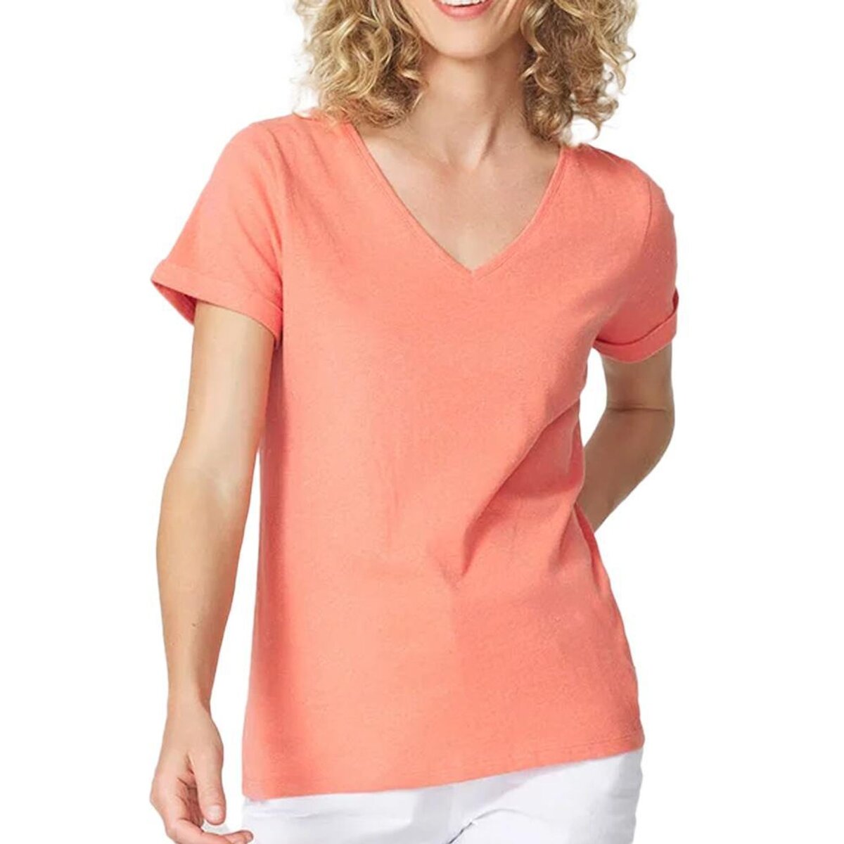 TBS T shirt Corail Femme TB  ADINATEE 29418