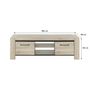Voir la diapositive 4 : Meuble TV 2 portes  L160xH50xP49cm ROBIN